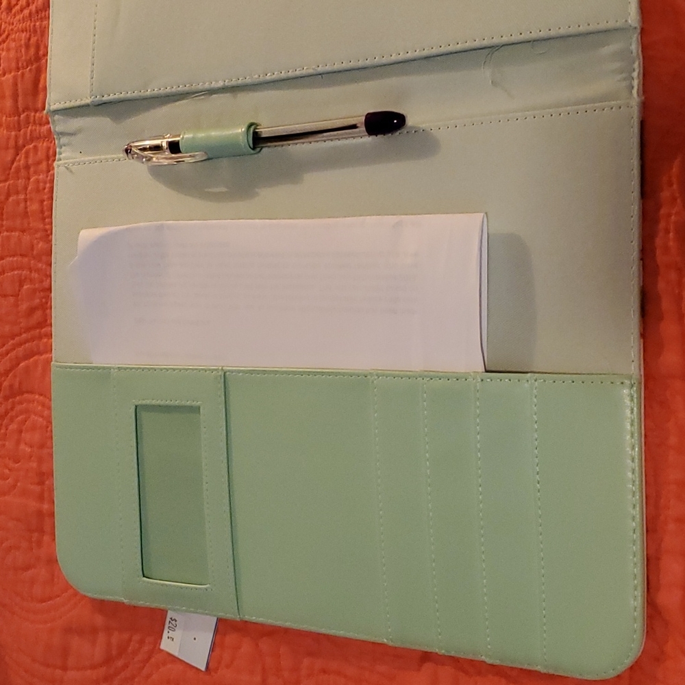 Pleather notepad holder - Picture 3 of 8
